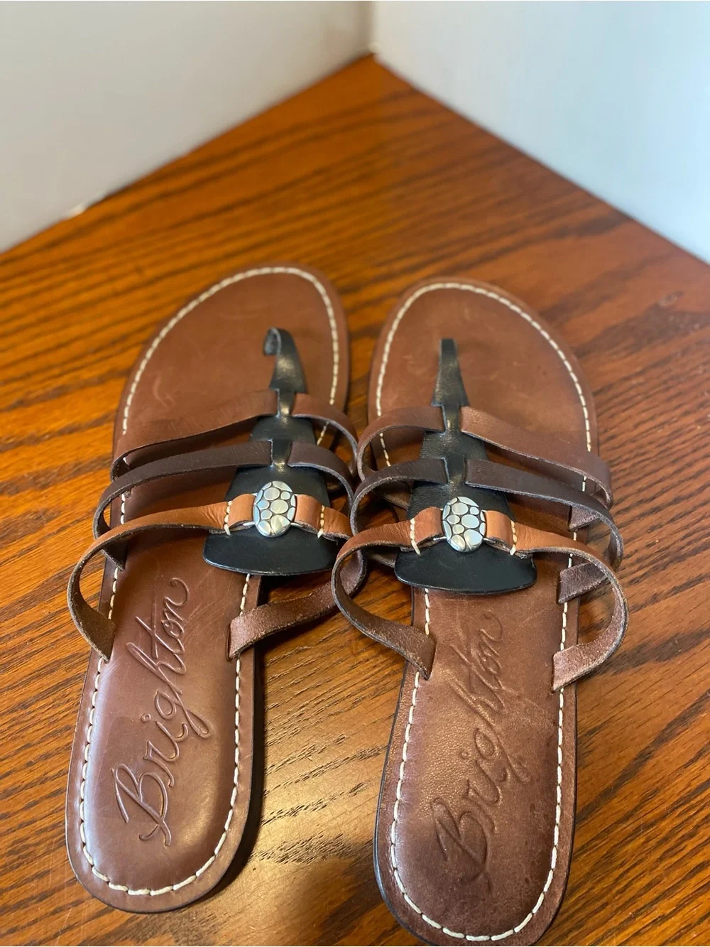 Brighton Athena leather sandals - Picture 2 of 5